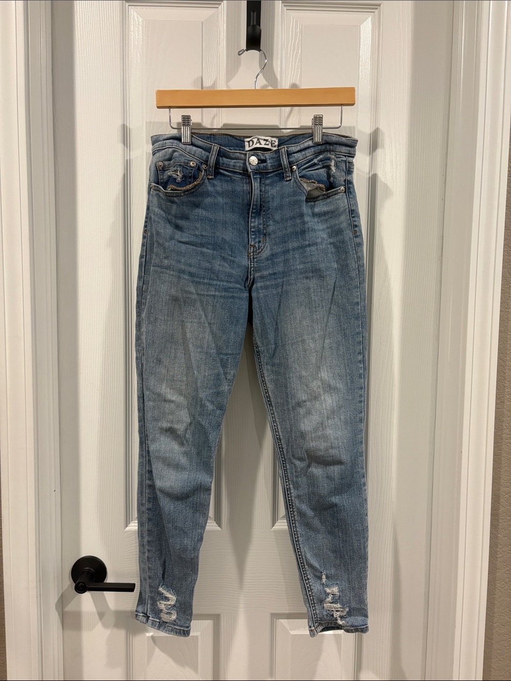 DAZE High-Rise Light Blue Women's Jeans